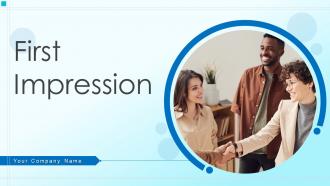 First Impression Powerpoint Ppt Template Bundles