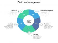 First line management ppt powerpoint presentation file examples cpb