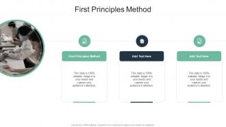 First Principles Method In Powerpoint And Google Slides Cpb