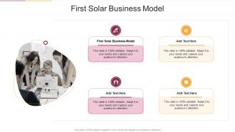 First Solar Business Model In Powerpoint And Google Slides Cpb