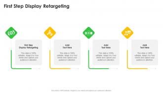 First Step Display Retargeting In PowerPoint And Google Slides Cpb