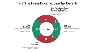 First time home buyer income tax benefits ppt powerpoint presentation professional cpb