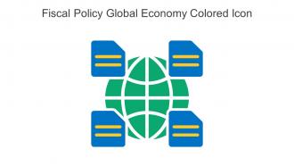 Fiscal Policy Global Economy Colored Icon In Powerpoint Pptx Png And Editable Eps Format
