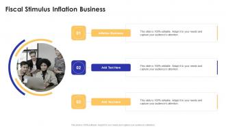 Fiscal Stimulus Inflation Business In Powerpoint And Google Slides Cpb