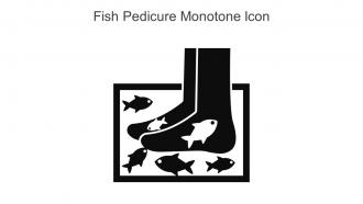 Fish Pedicure Monotone Icon In Powerpoint Pptx Png And Editable Eps Format
