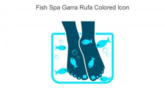 Fish Spa Garra Rufa Colored Icon In Powerpoint Pptx Png And Editable Eps Format
