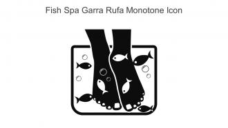Fish Spa Garra Rufa Monotone Icon In Powerpoint Pptx Png And Editable Eps Format