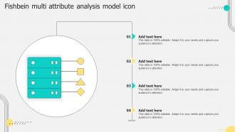 Fishbein Multi Attribute Analysis Model Icon