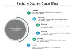 Fishbone diagram cause effect ppt powerpoint presentation gallery background designs cpb