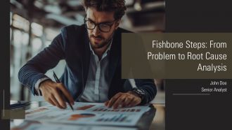 Fishbone Steps From Problem To Root Cause Analysis PPT Demonstration AT
