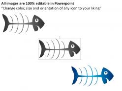 Fishbone style 2 powerpoint presentation slides