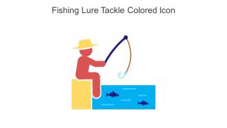 Fishing Lure Tackle Colored Icon In Powerpoint Pptx Png And Editable Eps Format