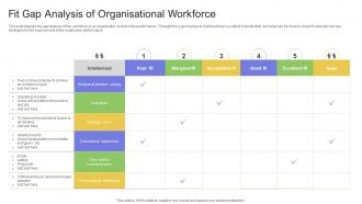 Fit Gap Analysis Of Organisational Workforce