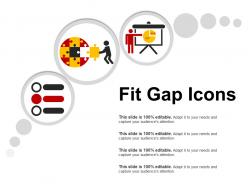Fit gap icons
