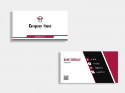 Fitness consultant business card template