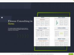 Fitness Consulting In News Ppt Powerpoint Presentation Slides Maker
