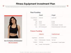 Fitness equipment investment plan ppt inspiration
