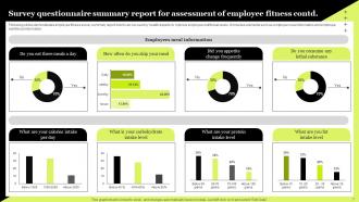 Fitness Survey Powerpoint Ppt Template Bundles Survey Customizable Good