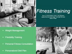 Fitness Training Ppt Background Designs