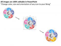 82925581 style circular loop 5 piece powerpoint presentation diagram infographic slide