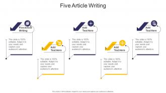Five Article Writing In Powerpoint And Google Slides Cpb