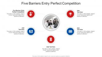 Five Barriers Entry Perfect Competition In Powerpoint And Google Slides Cpb