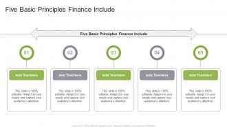 Five Basic Principles Finance Include In Powerpoint And Google Slides Cpb