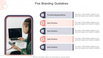 Five Branding Guidelines In Powerpoint And Google Slides Cpb