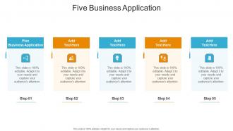 Five Business Application In Powerpoint And Google Slides Cpb