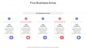 Five Business Arrow In Powerpoint And Google Slides Cpb