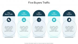 Five Buyers Traffic In Powerpoint And Google Slides Cpb