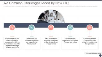 Five Common Challenges Faced Critical Dimensions And Scenarios Of CIO Transition