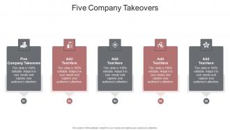 Five Company Takeovers In Powerpoint And Google Slides Cpb