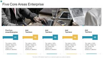Five Core Areas Enterprise In Powerpoint And Google Slides Cpb