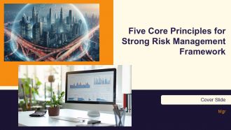 Five Core Principles For Strong Risk Management Framework PPT Template AT