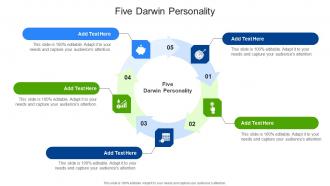 Five Darwin Personality In Powerpoint And Google Slides Cpb