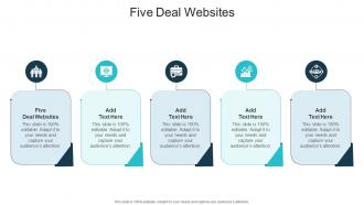 Five Deal Websites In Powerpoint And Google Slides Cpb