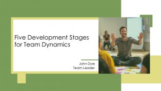 Five Development Stages For Team Dynamics PPT Information AT Five Development Stages For Team Dynamics PPT Information AT