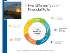 Five different type of financial ratio