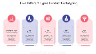 Five Different Types Product Prototyping In Powerpoint And Google Slides Cpb