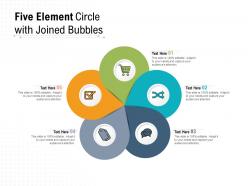 Five Element Circle With Joined Bubbles