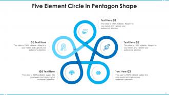 Five Element Circles Powerpoint Ppt Template Bundles