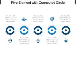 Five element with connected circle