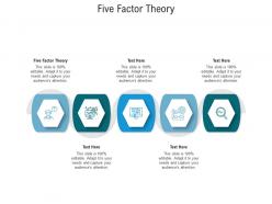 Five factor theory ppt powerpoint presentation ideas diagrams cpb