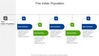 Five Indian Population In Powerpoint And Google Slides Cpb