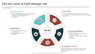 Five Key Areas Of L And D Strategic Role