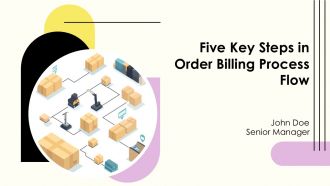 Five Key Steps In Order Billing Process Flow PPT Guidelines AT