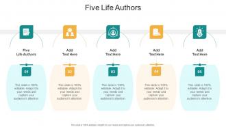 Five Life Authors In Powerpoint And Google Slides Cpb