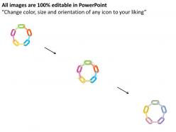 24704720 style circular loop 5 piece powerpoint presentation diagram infographic slide