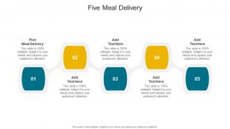 Five Meal Delivery In Powerpoint And Google Slides Cpb